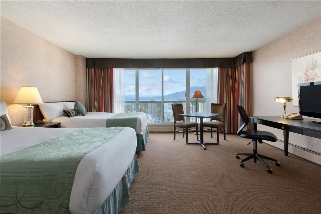Coast Plaza Hotel And Suites Vancouver Oda fotoğraf